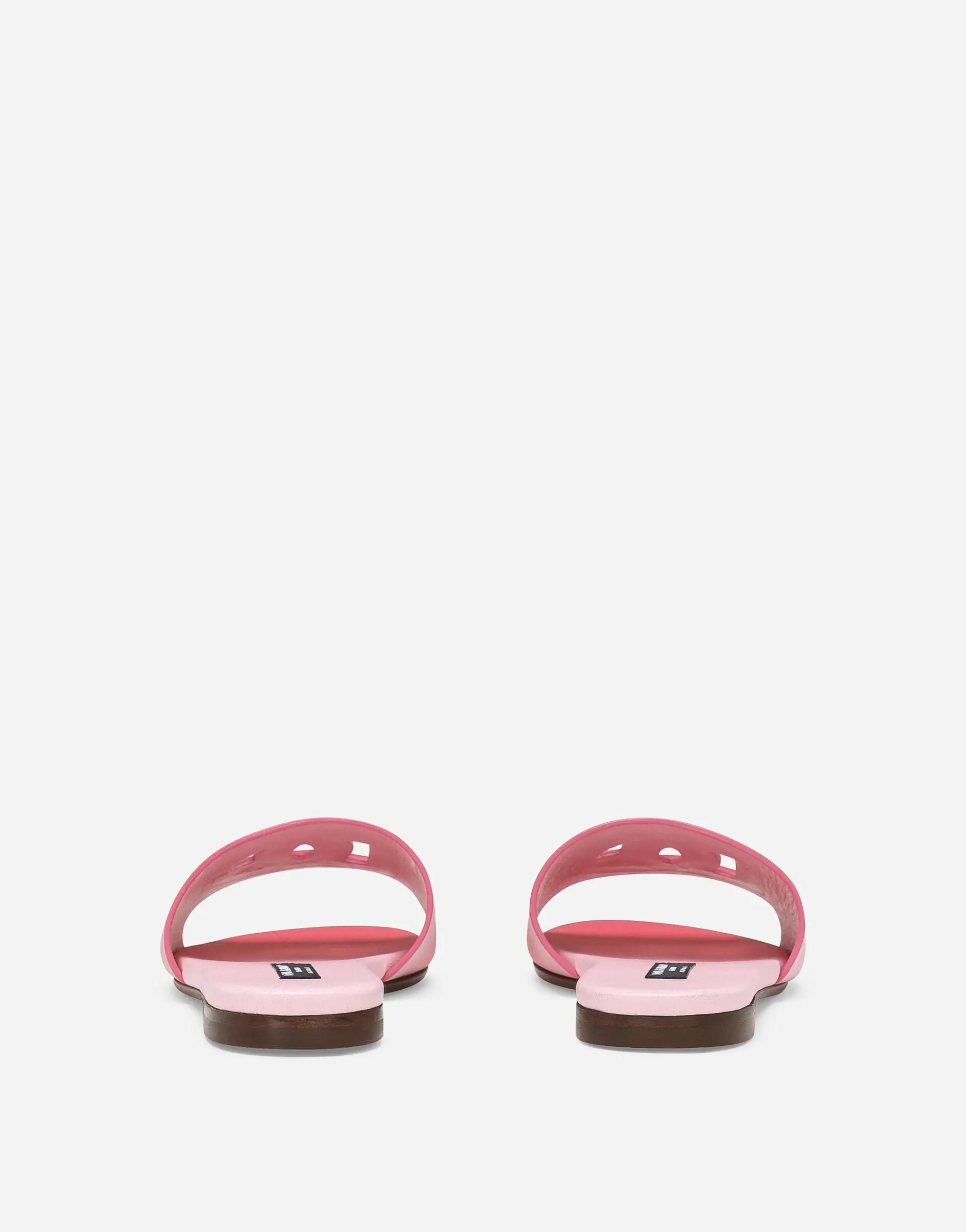 Printed calfskin sliders
