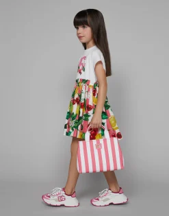 Printed canvas bag