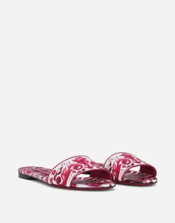 Printed canvas slides