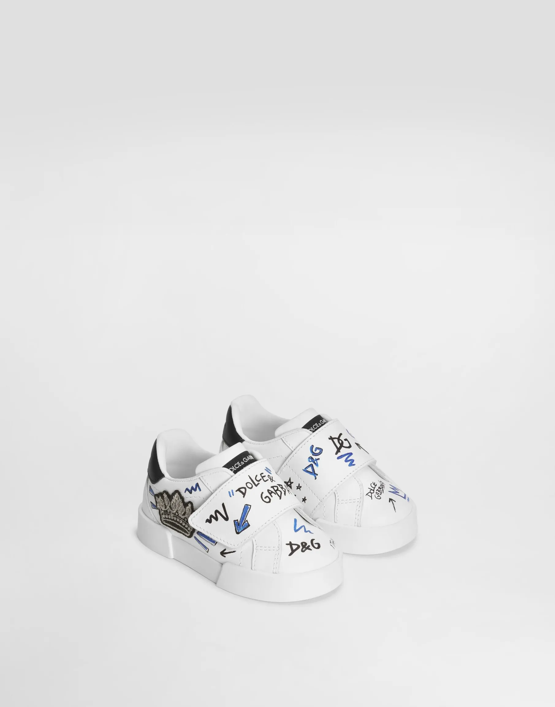 Printed lambskin Portofino Light sneakers