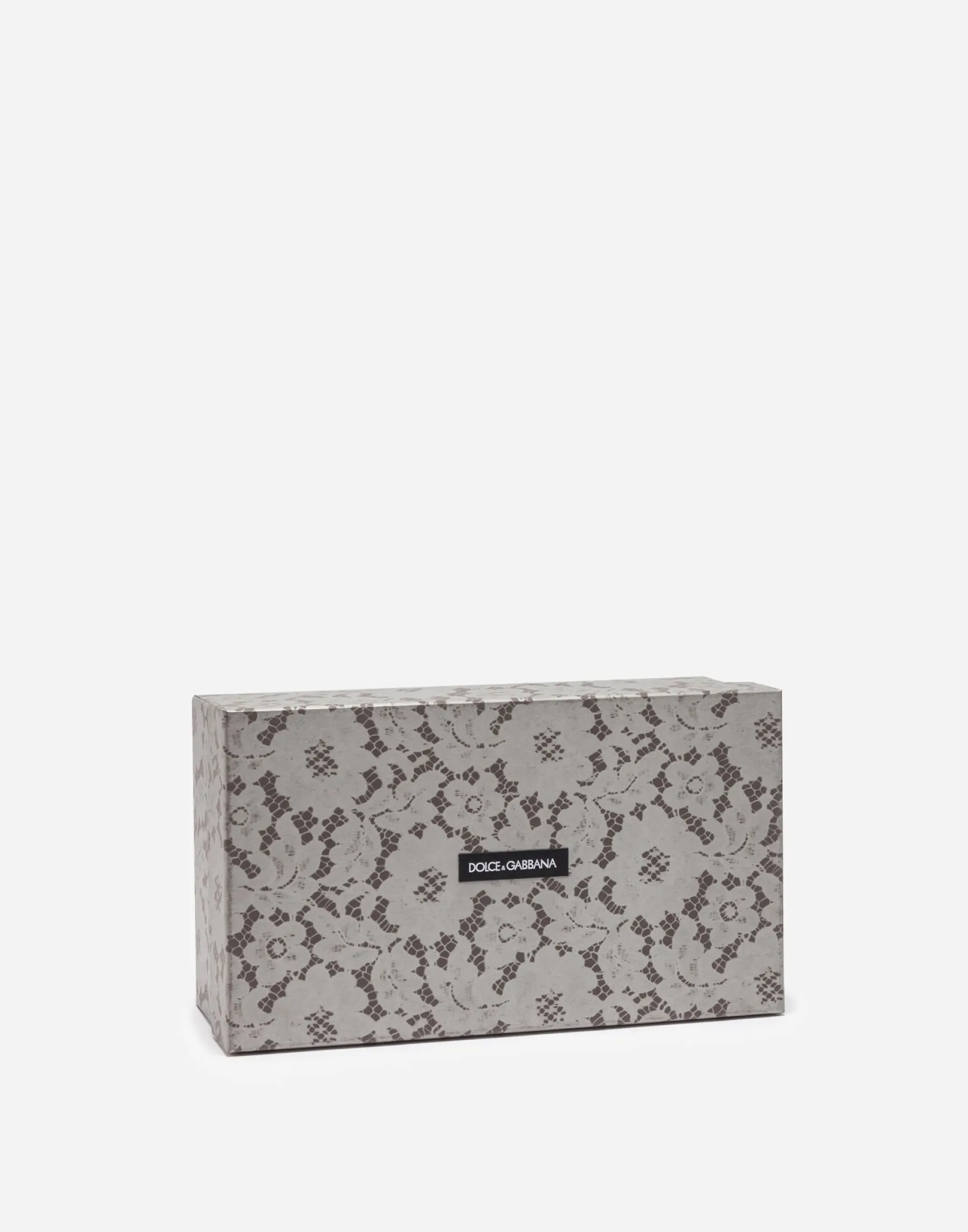 Pump in Taormina lace with crystals