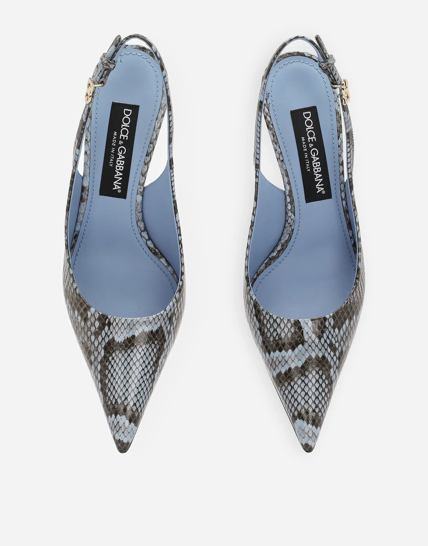 Python skin slingbacks