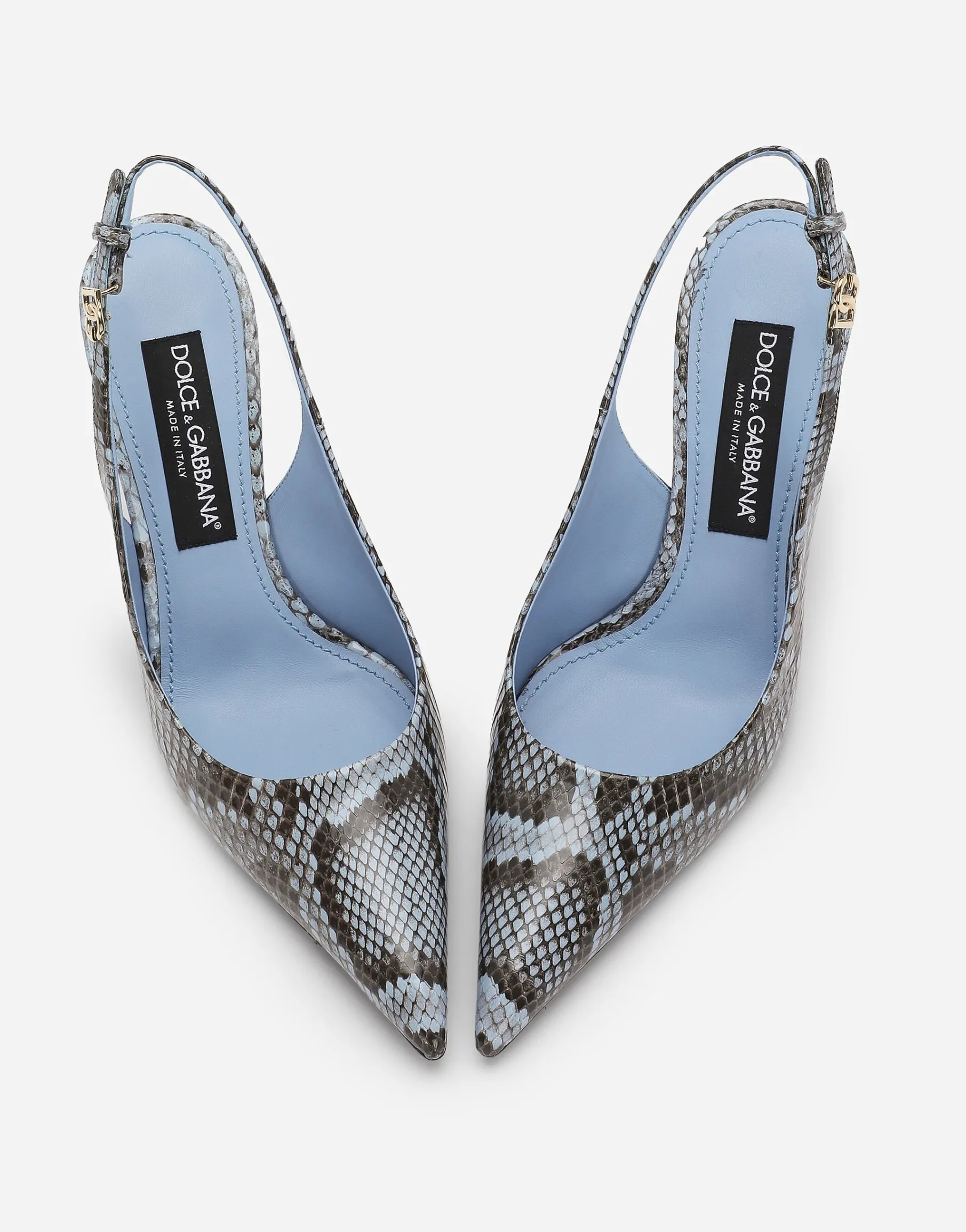 Python skin slingbacks