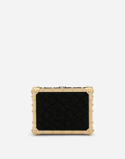 Raffia crochet Dolce Box bag
