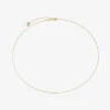 Rainbow alphabet 18 kt yellow gold belcher chain