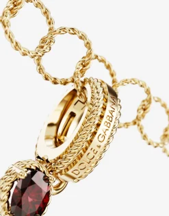 Rainbow alphabet Y 18 kt yellow gold charm with multicolor fine gems