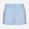 Raschel tweed shorts