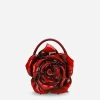 Resin rose-design Dolce Box bag