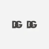 Rhinestone-detailed DG logo cufflinks