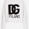Ribbed wool sweater with DG logo