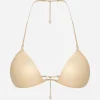 Rigid decorative metal bra