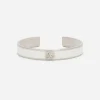 Rigid enameled bracelet with DG logo