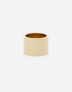 Ring with branded tag