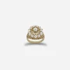 Romance ring in yellow gold and pearls