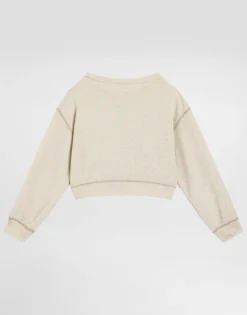 Round-neck sweatshirt with DG logo