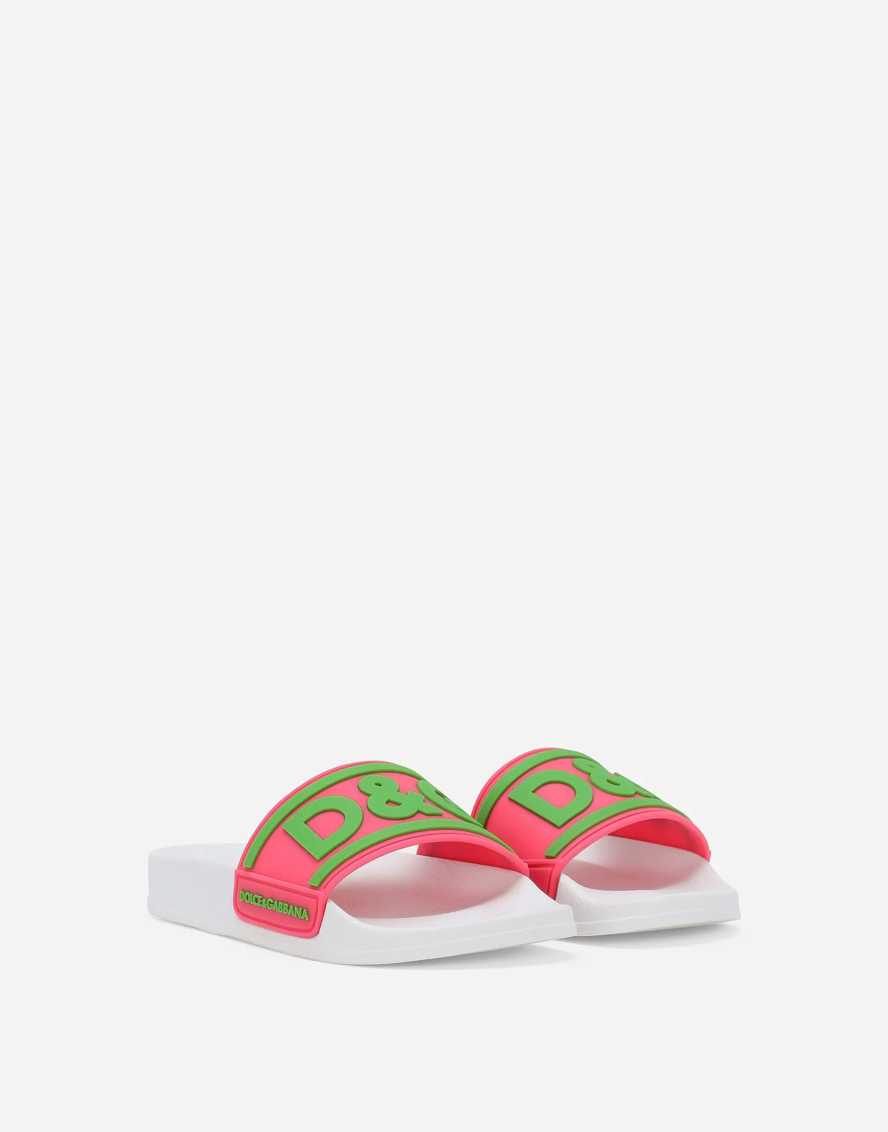 Rubber beachwear sliders