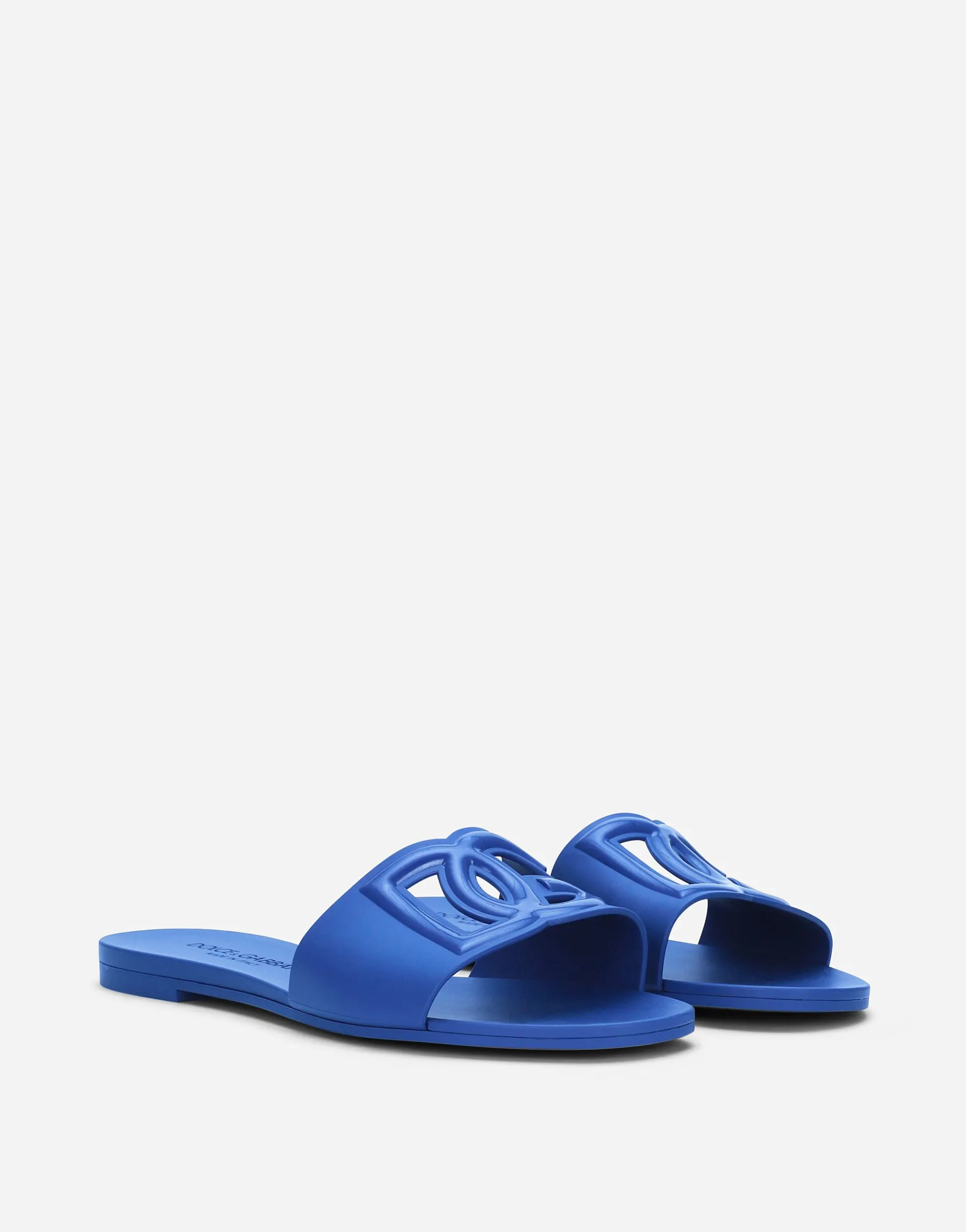 Rubber beachwear sliders