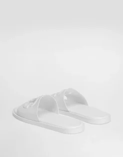 Rubber beachwear sliders