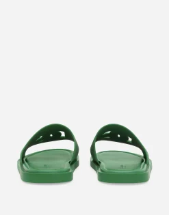 Rubber beachwear sliders