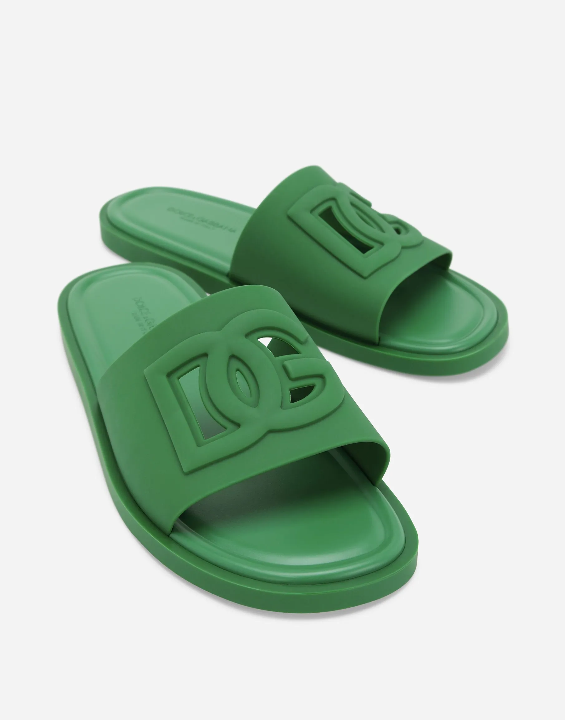 Rubber beachwear sliders