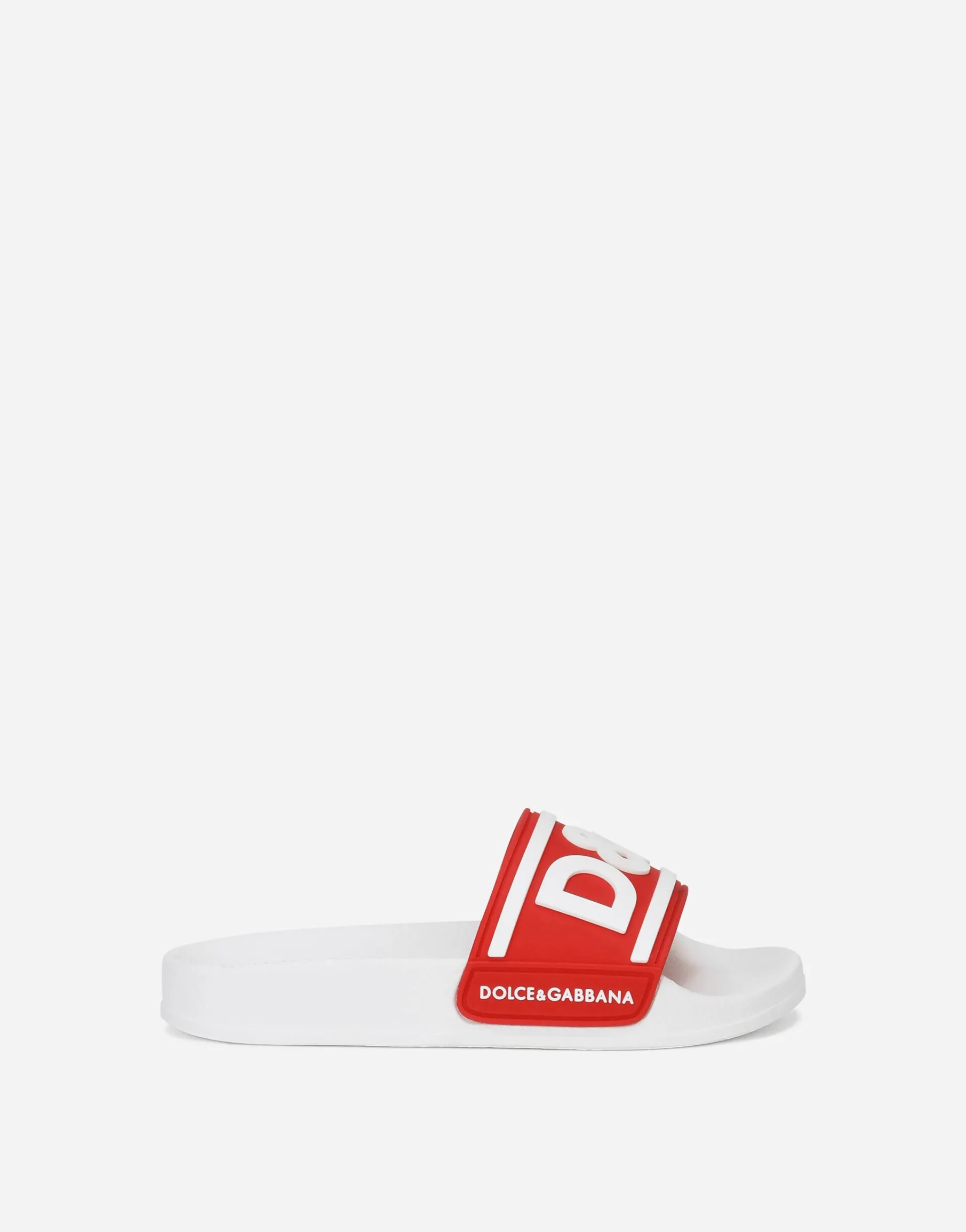 Rubber sliders with logo print