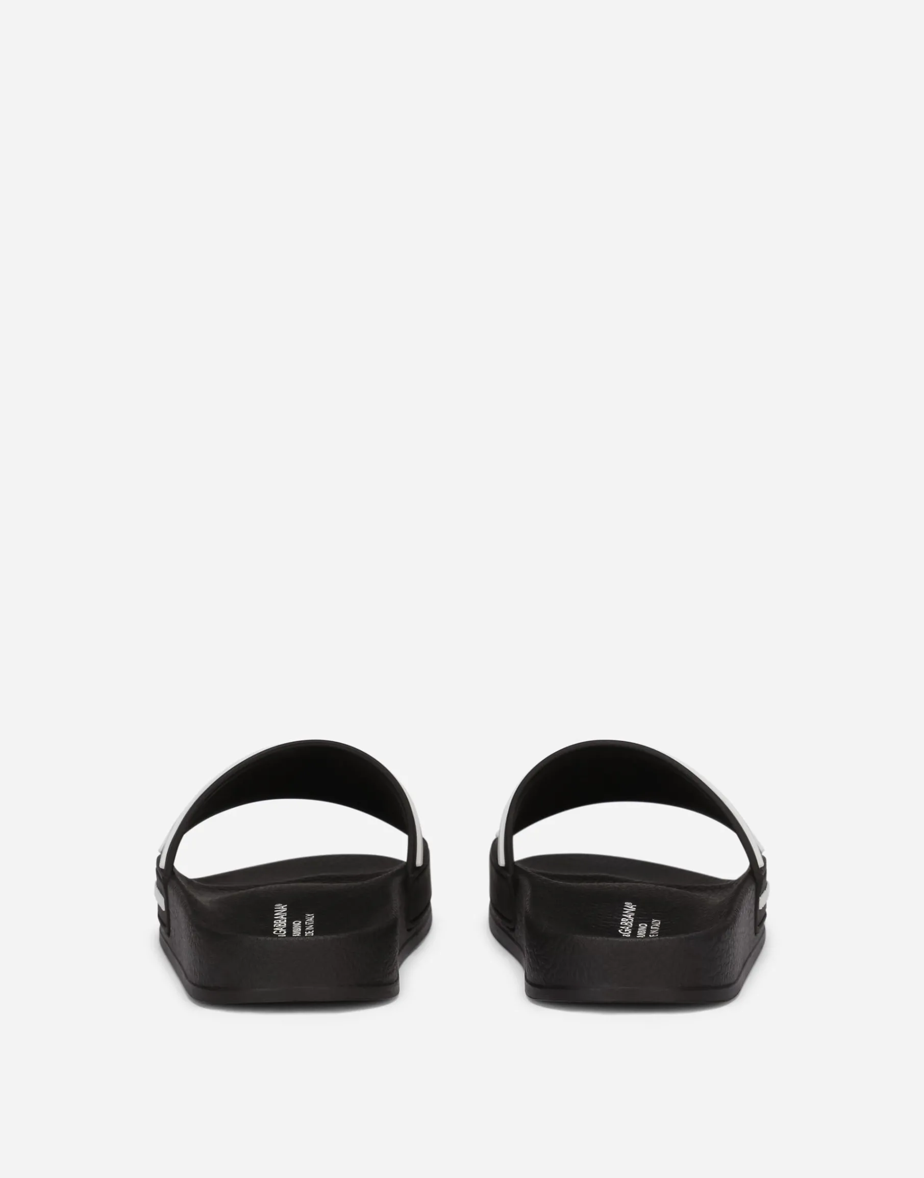 Rubber sliders with logo print