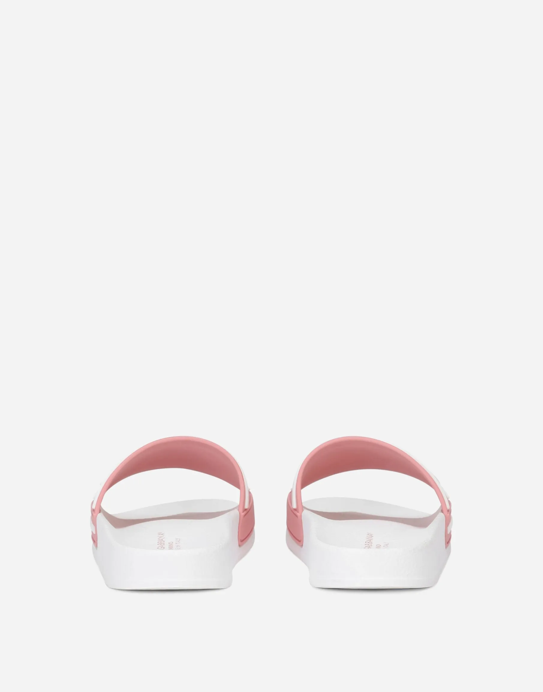 Rubber sliders with logo print