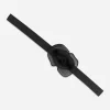 Satin and organza flower choker