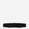 Satin bow belt