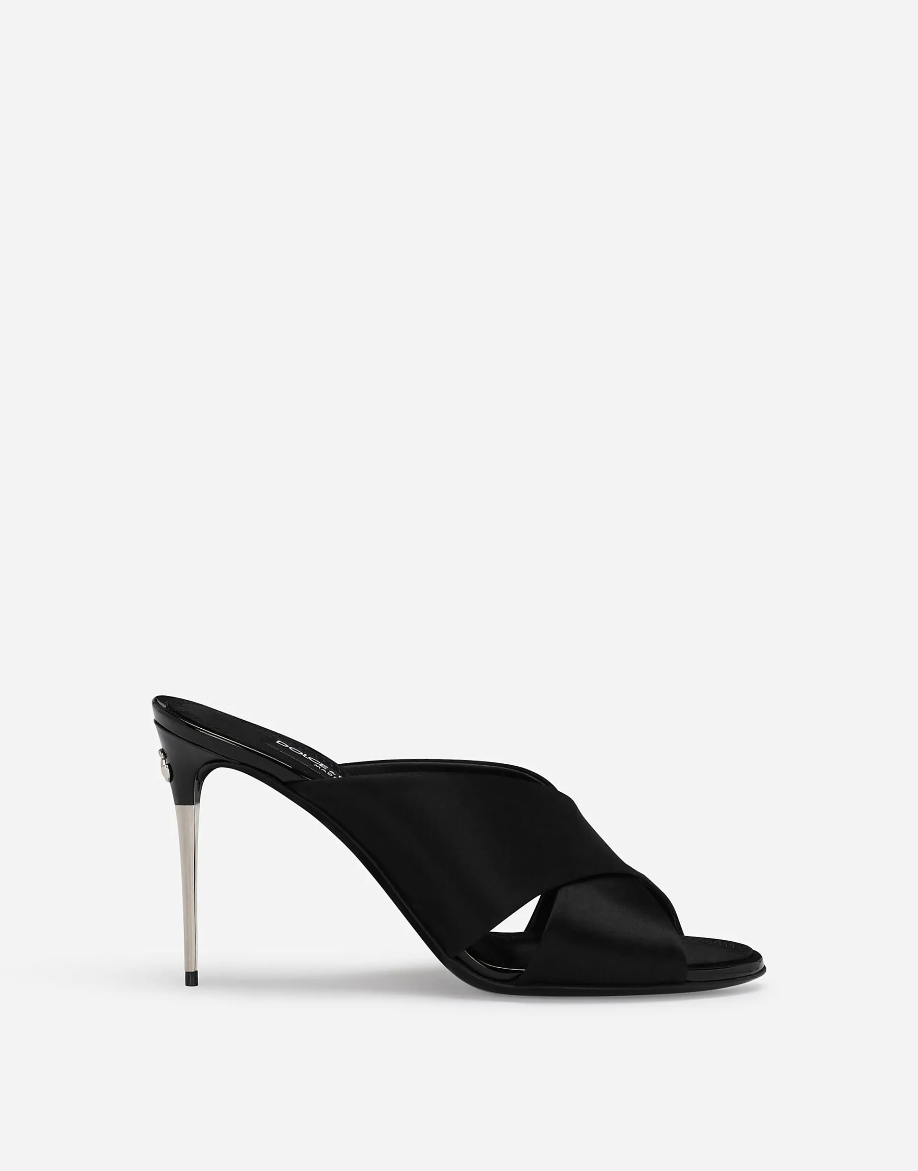 Satin mules