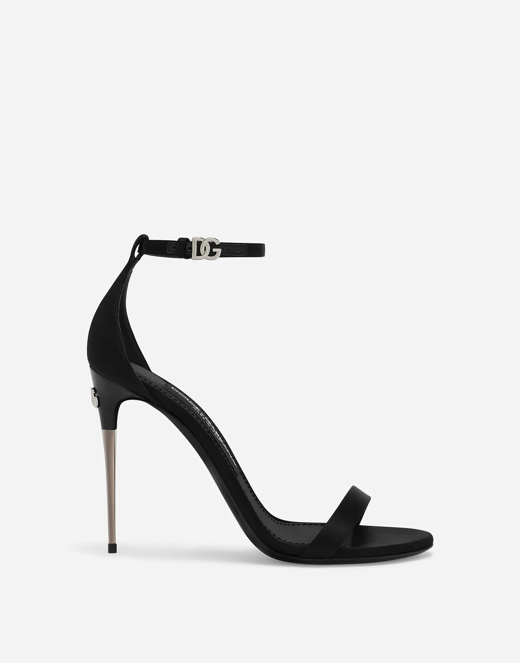 Satin sandals