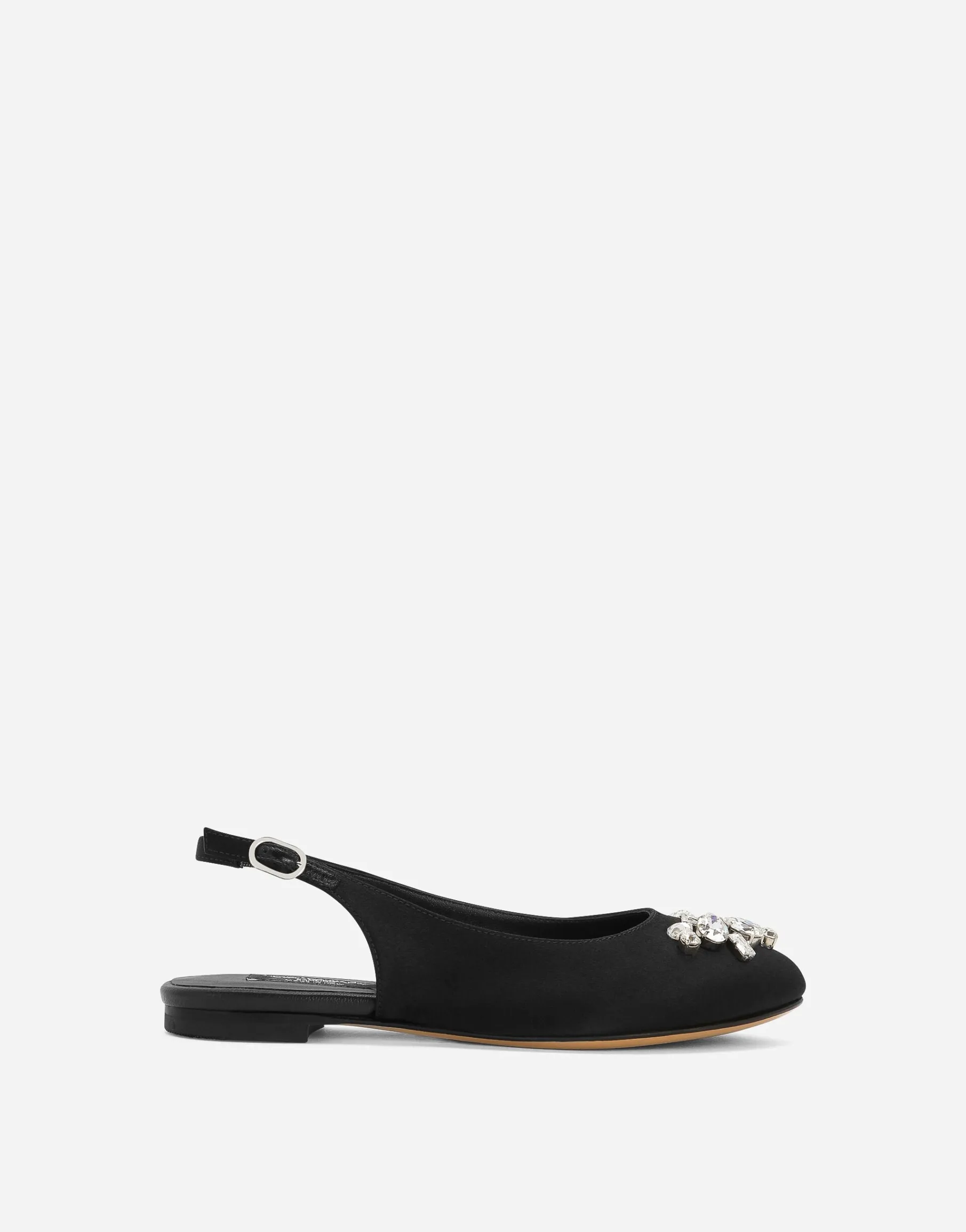 Satin slingbacks