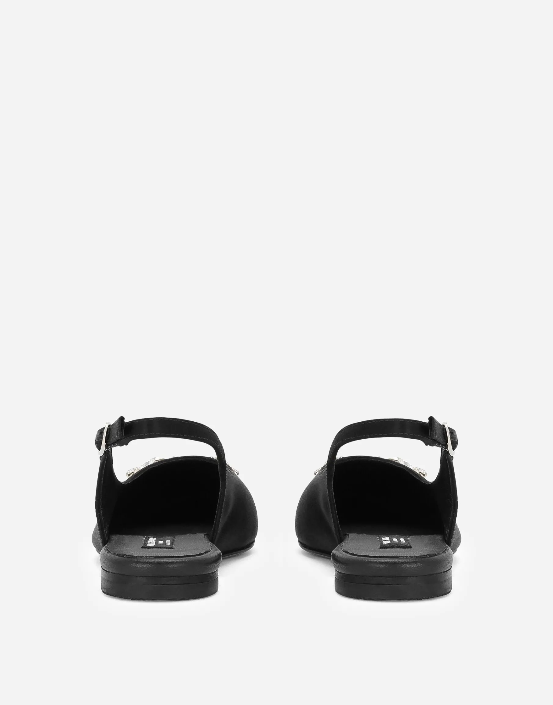Satin slingbacks