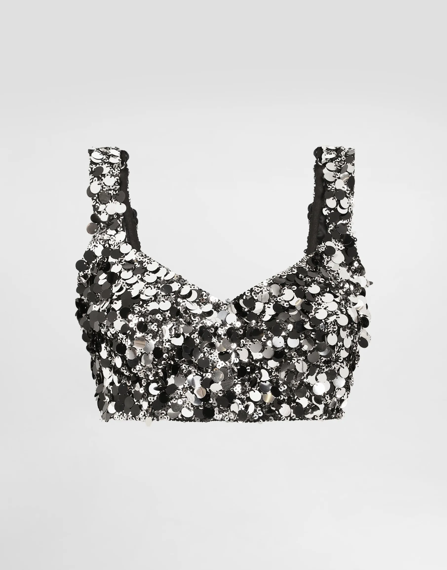 Sequined bralette top