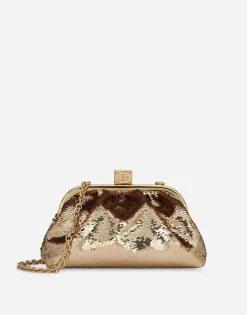 Sequined Maria clutch