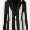 Sequined Sicilia-fit jacket