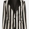 Sequined Sicilia-fit jacket