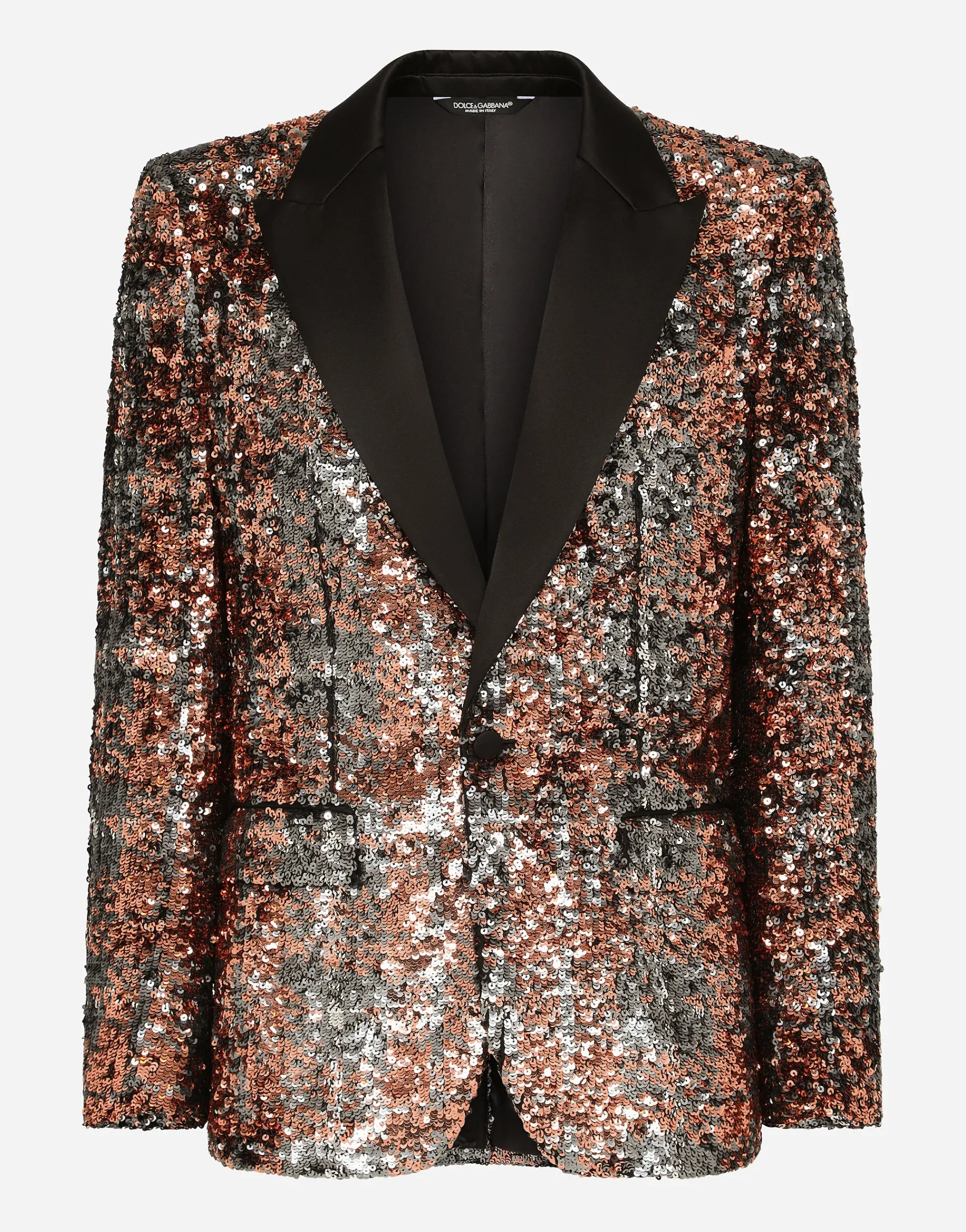 Sequined Sicilia-fit jacket