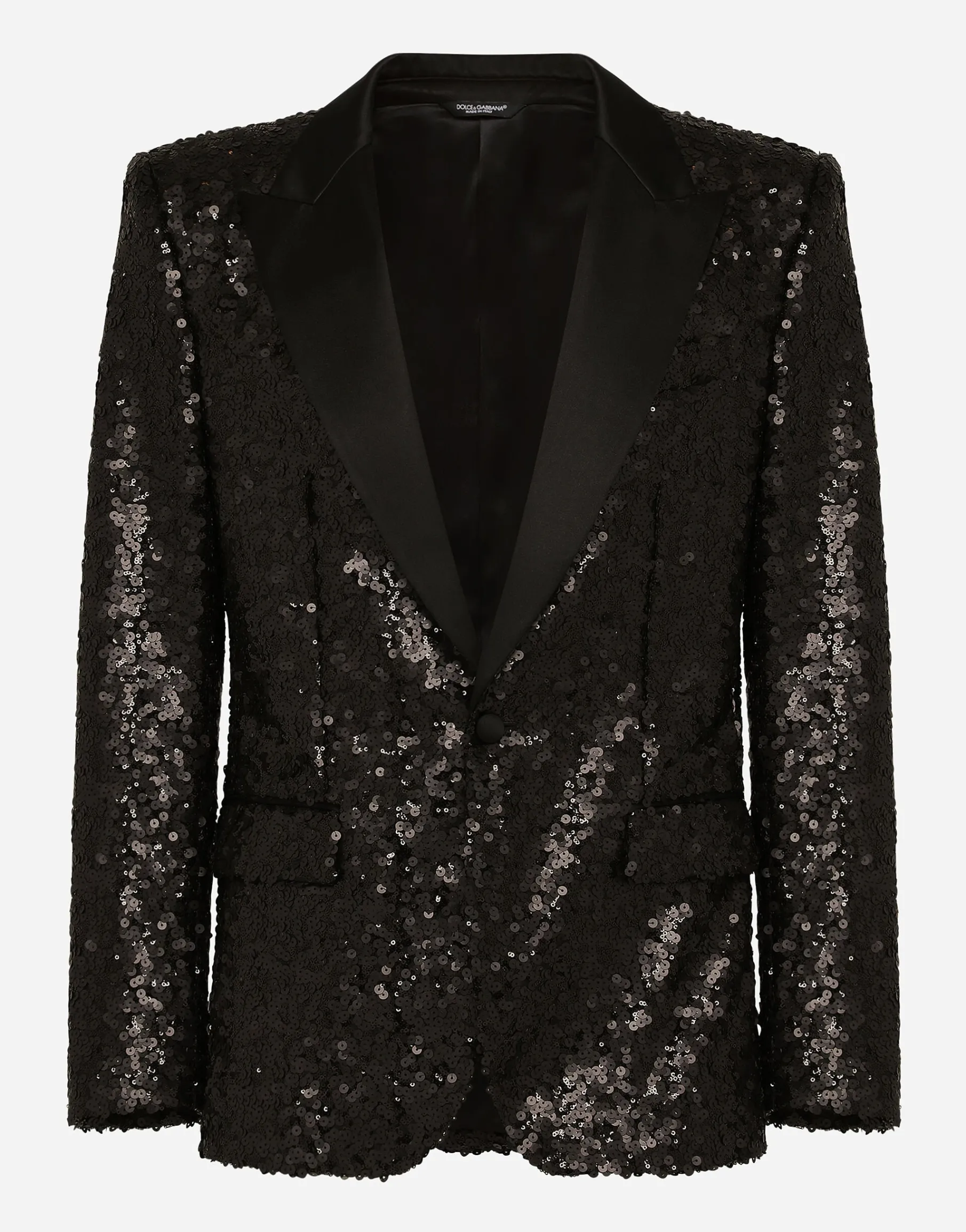 Sequined Sicilia-fit jacket