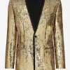 Sequined Sicilia-fit jacket