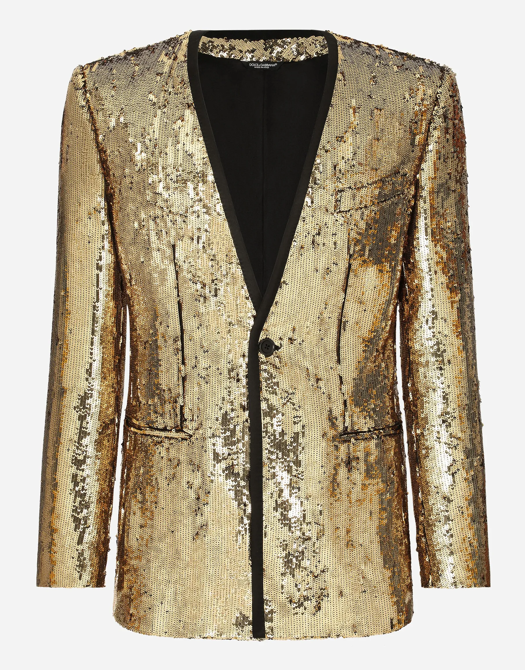 Sequined Sicilia-fit jacket