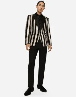 Sequined Sicilia-fit jacket