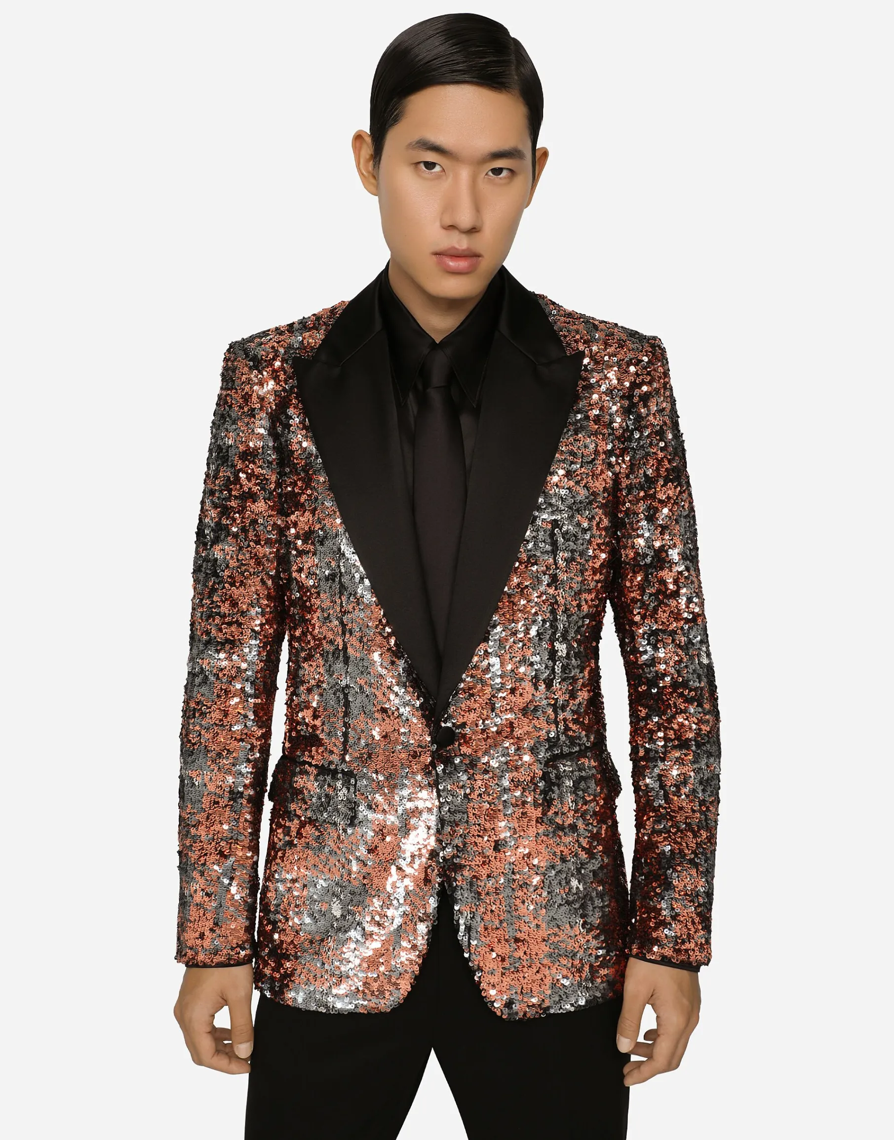 Sequined Sicilia-fit jacket