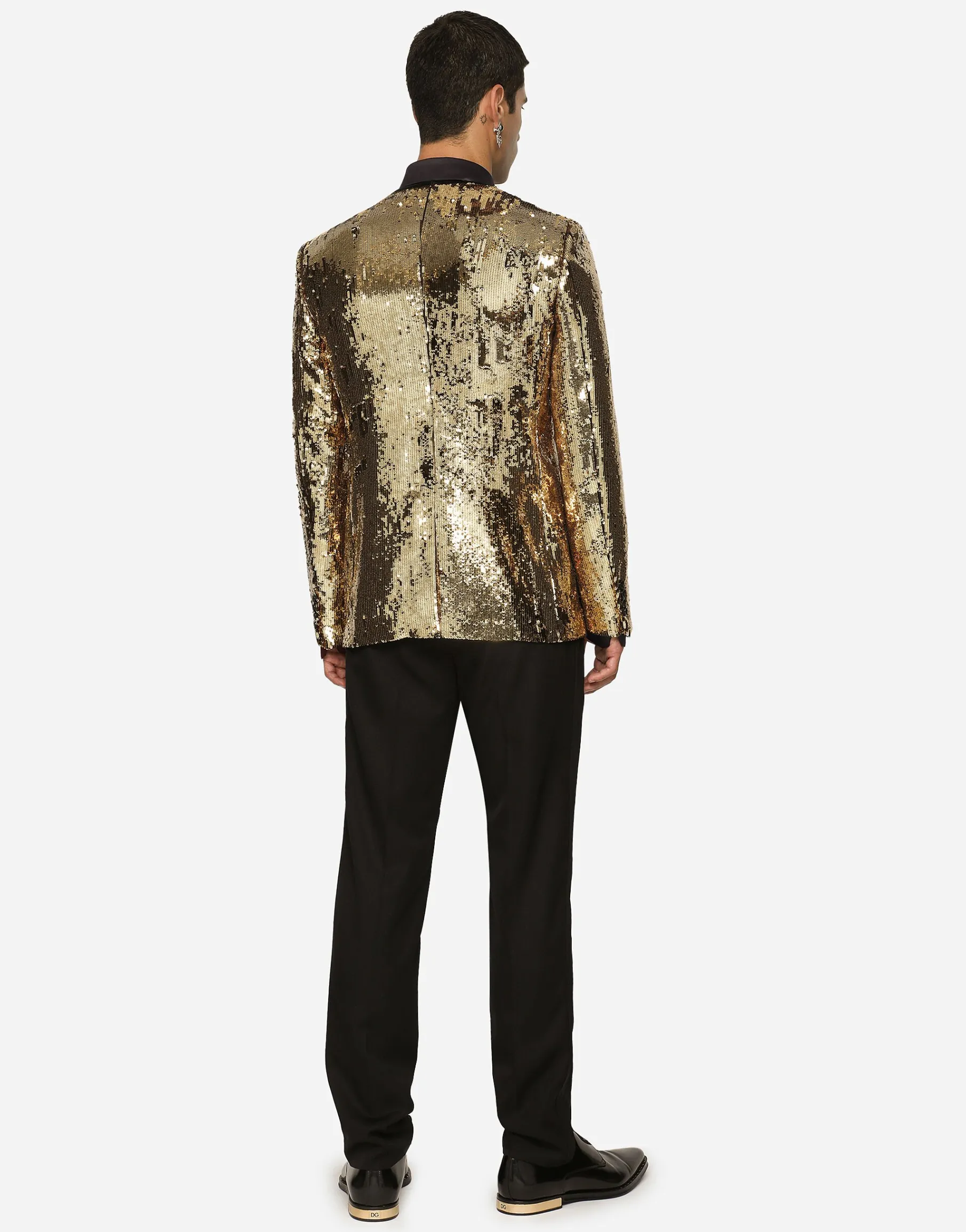 Sequined Sicilia-fit jacket