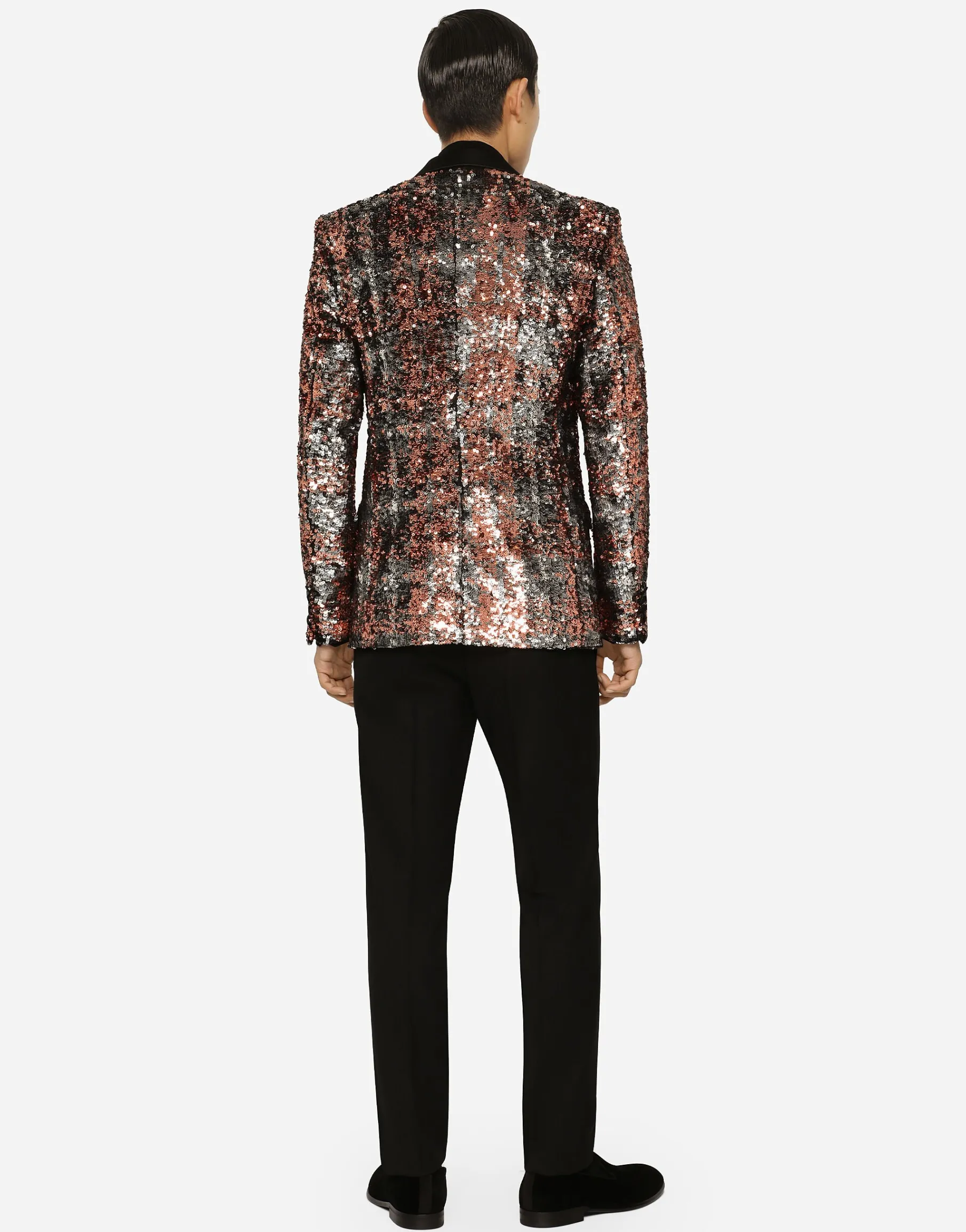 Sequined Sicilia-fit jacket