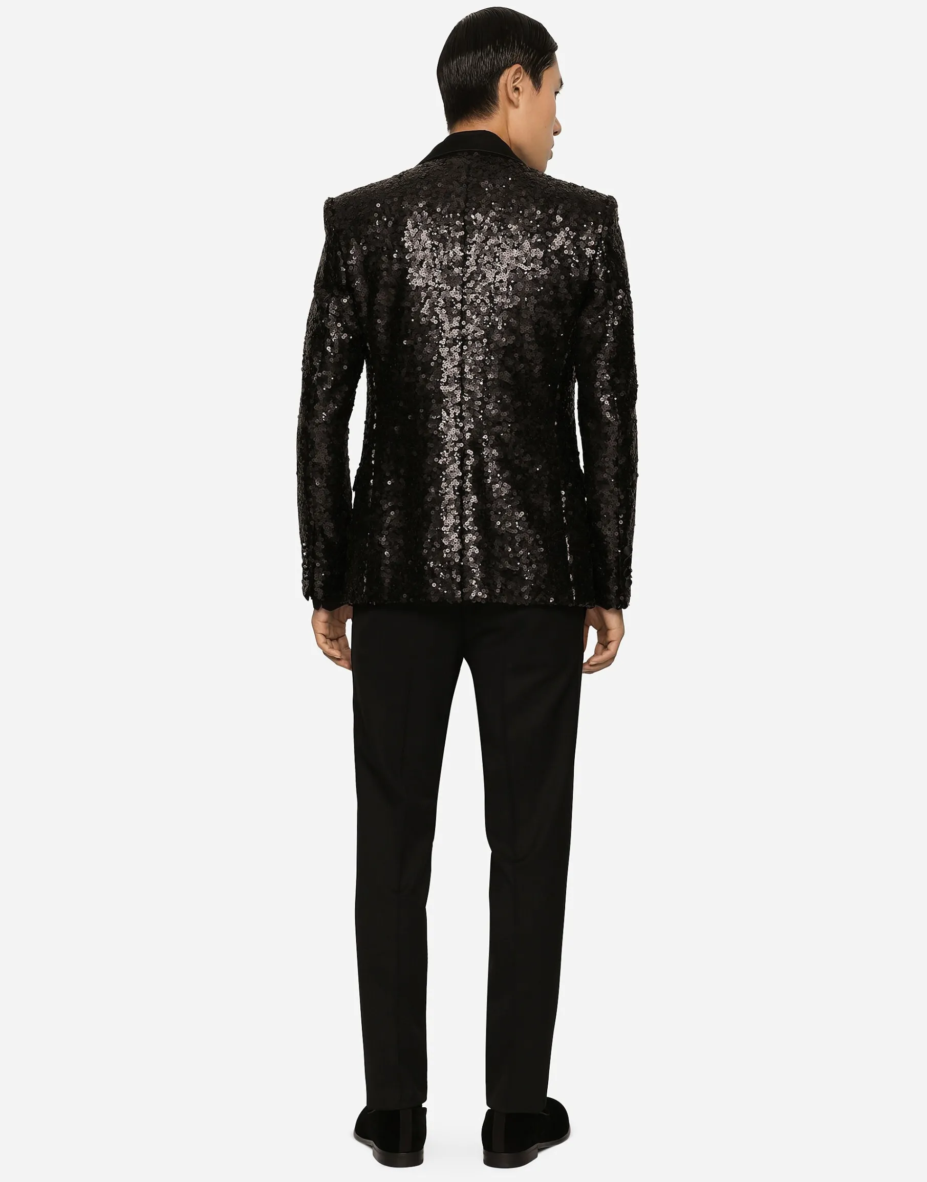 Sequined Sicilia-fit jacket