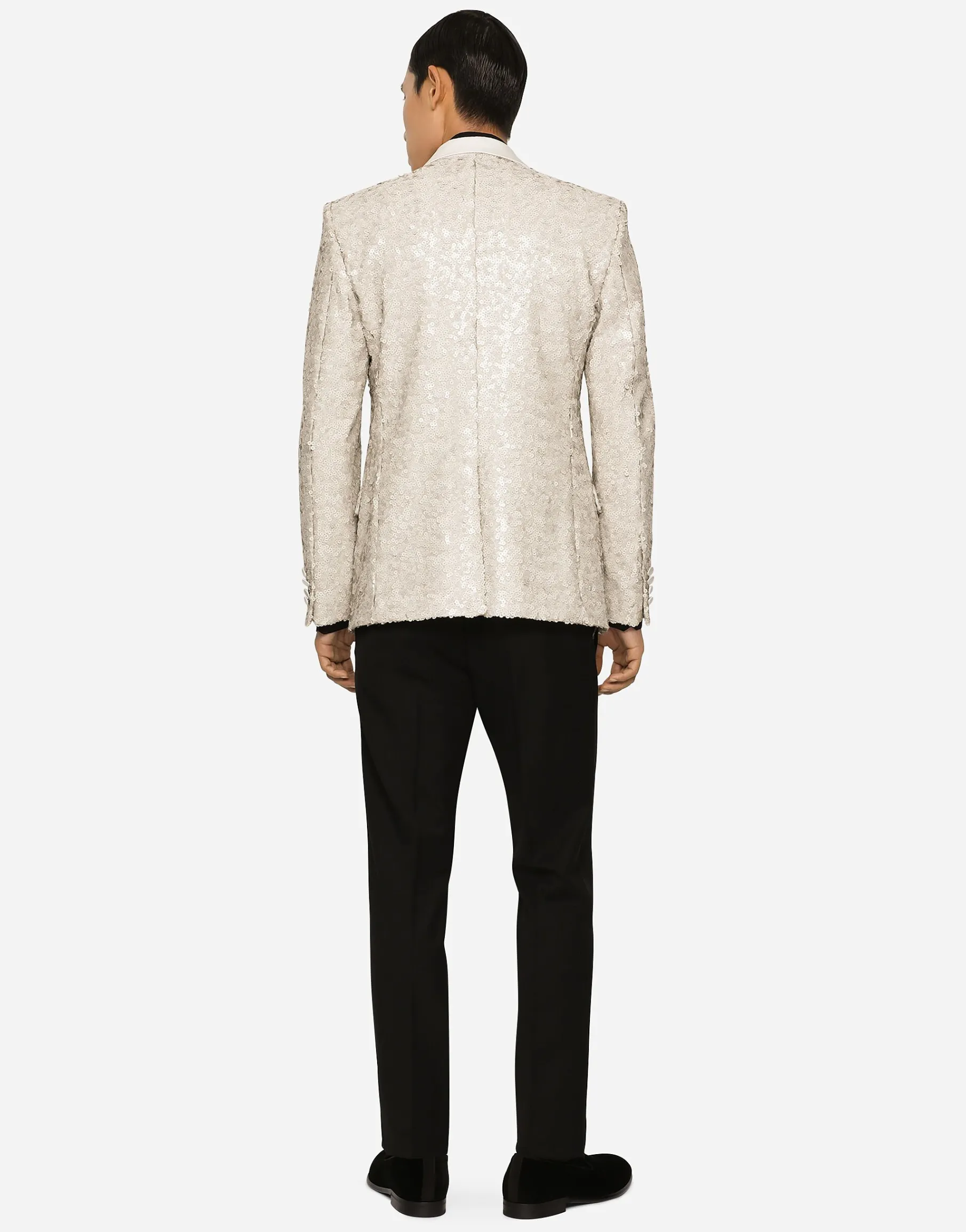 Sequined Sicilia-fit jacket