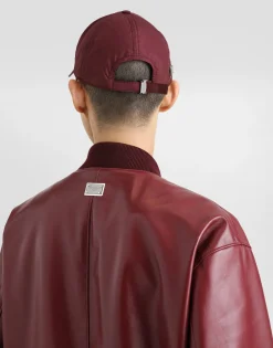 Sheepskin bomber jacket