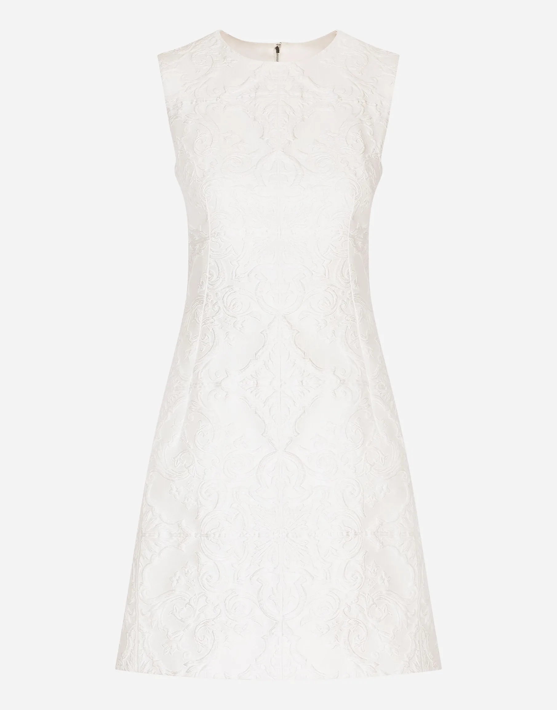 Short brocade dress