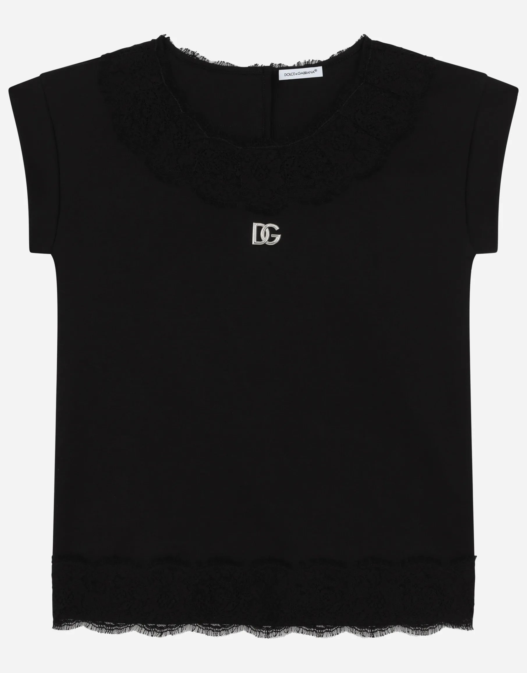 Short interlock dress with DG logo